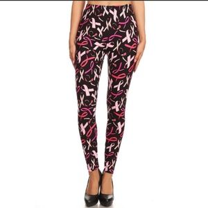 Javel Leggings Breast Cancer One Size and Queen Size